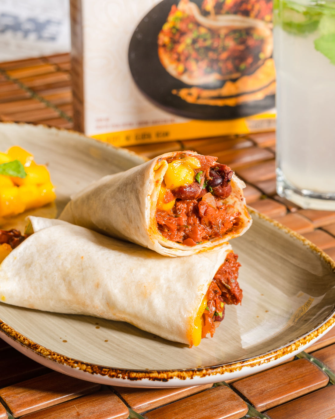 Jamaican Jerk Jackfruit Wrap