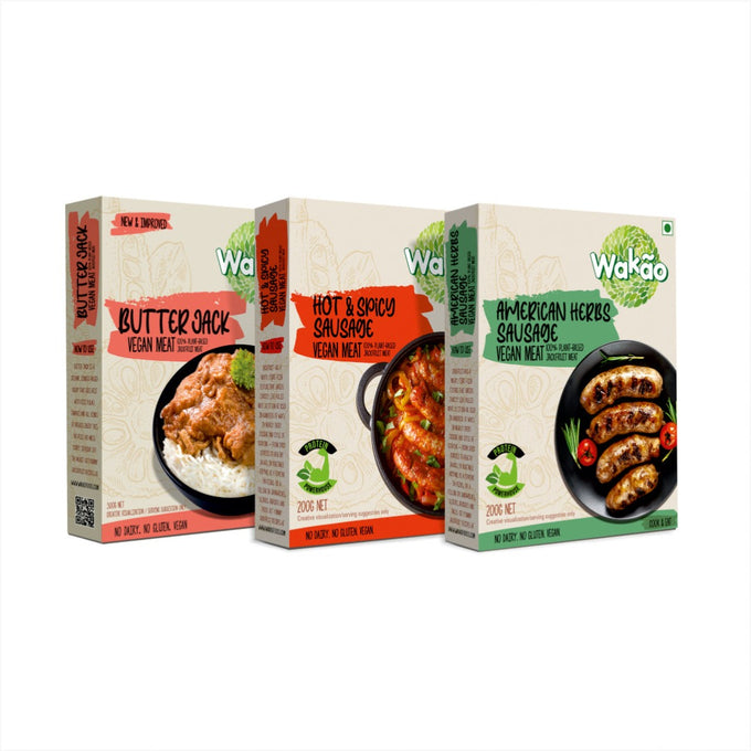 New Wakao Starter Pack | 100% Gluten Free | Natural Mock Meat