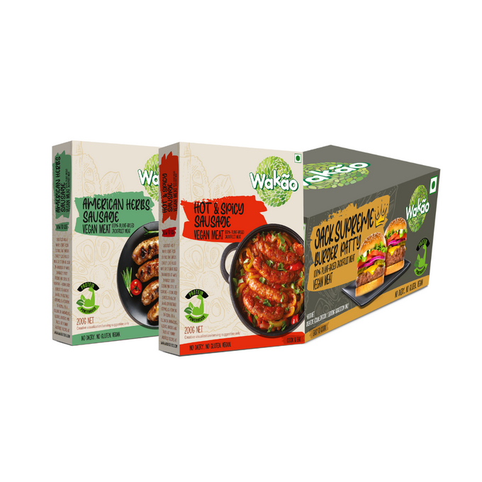 Tasty Treat | American, Hot & Spicy Sausage, Supreme Patty