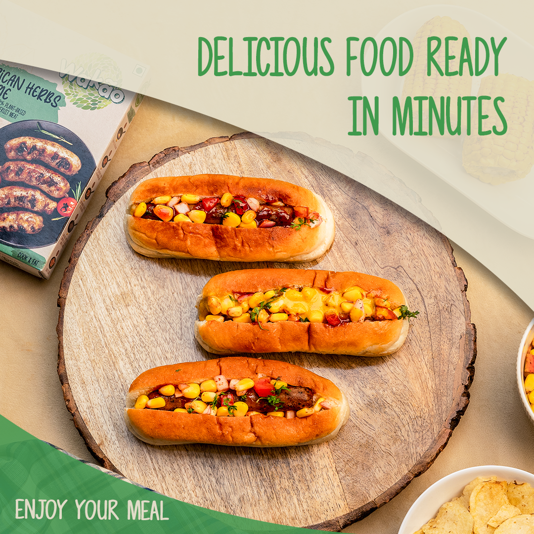 American Herbs Sausage - Pack of 2 | Juicy & Herb-Infused | Easy-to-Cook Snack or Meal