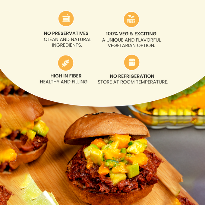 Raw Jack - Pack of 2| Tender & Soft Jackfruit | Nutrient-Rich Superfood