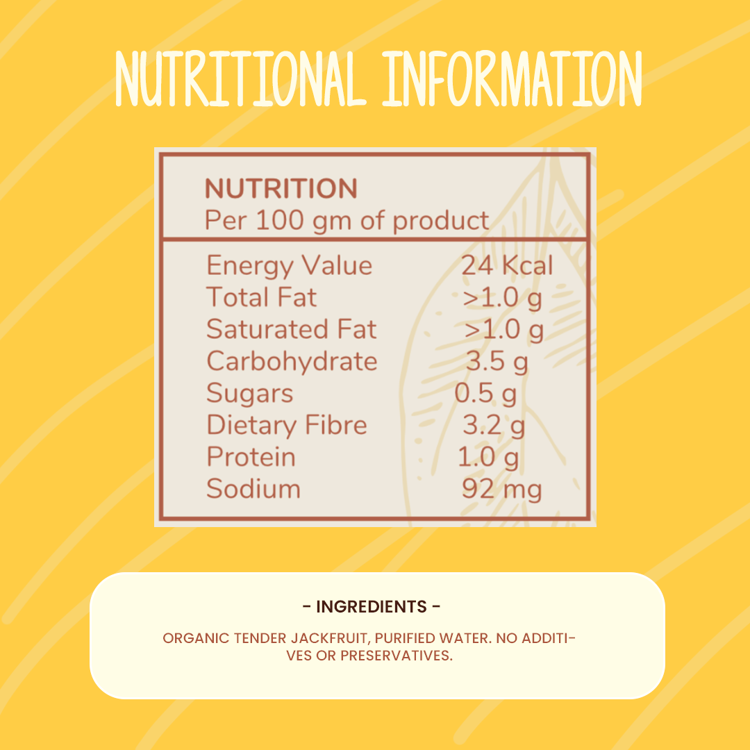 Raw Jack - Pack of 4 | Tender & Soft Jackfruit | Nutrient-Rich Superfood