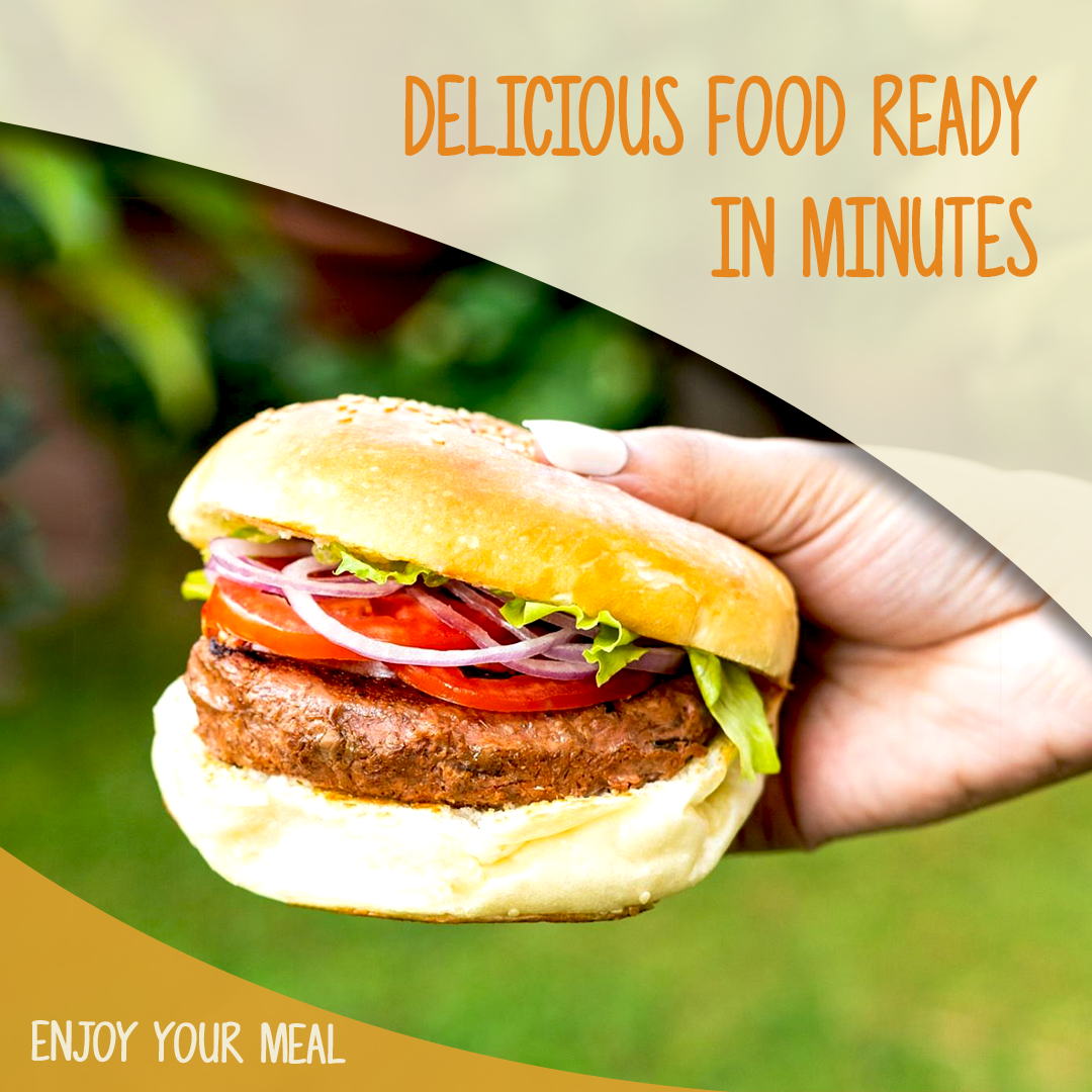 Supreme Burger Patty - Pack of 2 | No Preservatives | Juicy & Hearty for Every Bite