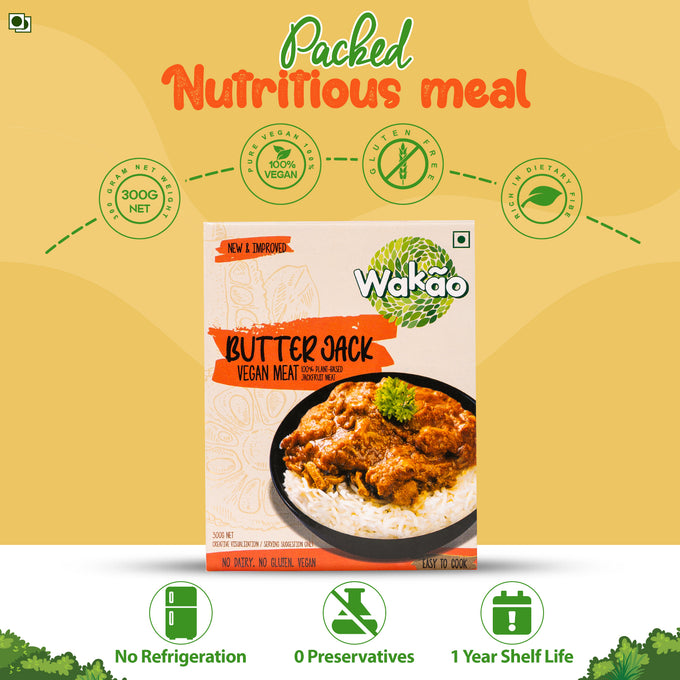 Wakao Butter Jack | 100% Plant Based | Gluten Free