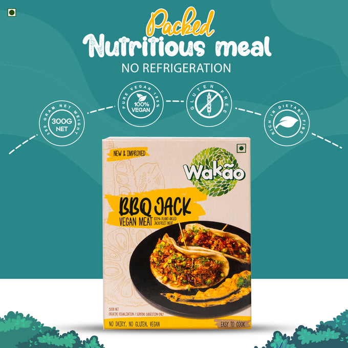 Wakao BBQ Jack | 100% Natural & Mock Meat