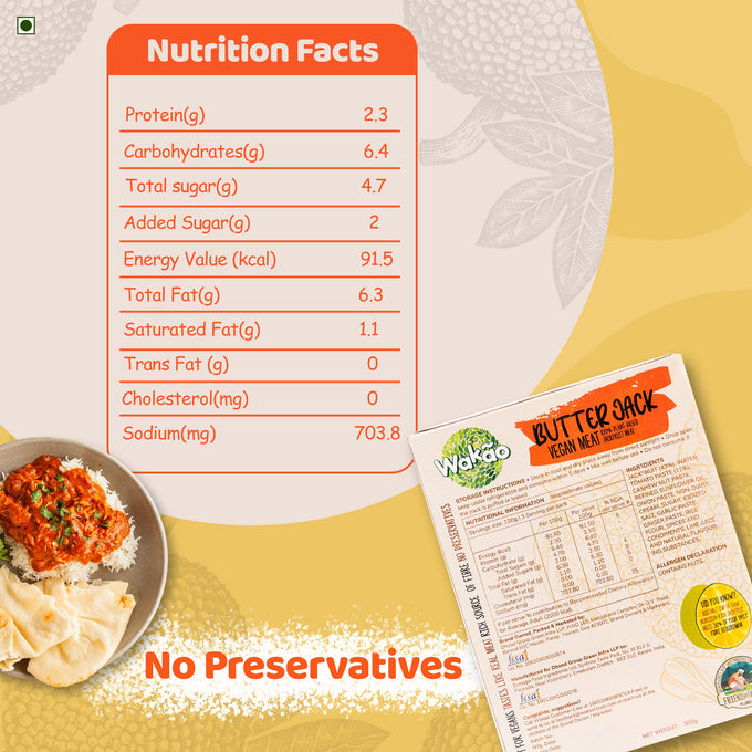 Wakao Butter Jack | 100% Plant Based | Gluten Free